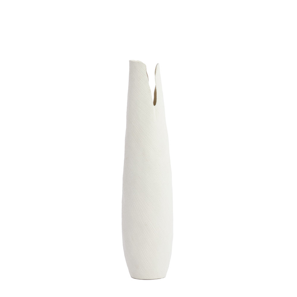 Mesa Ceramics Cream Vase Deco - Small Light & Living