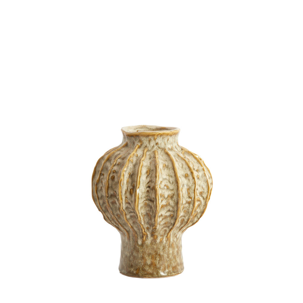 Hakone Ceramics Olive Green Vase Deco - Small Light & Living