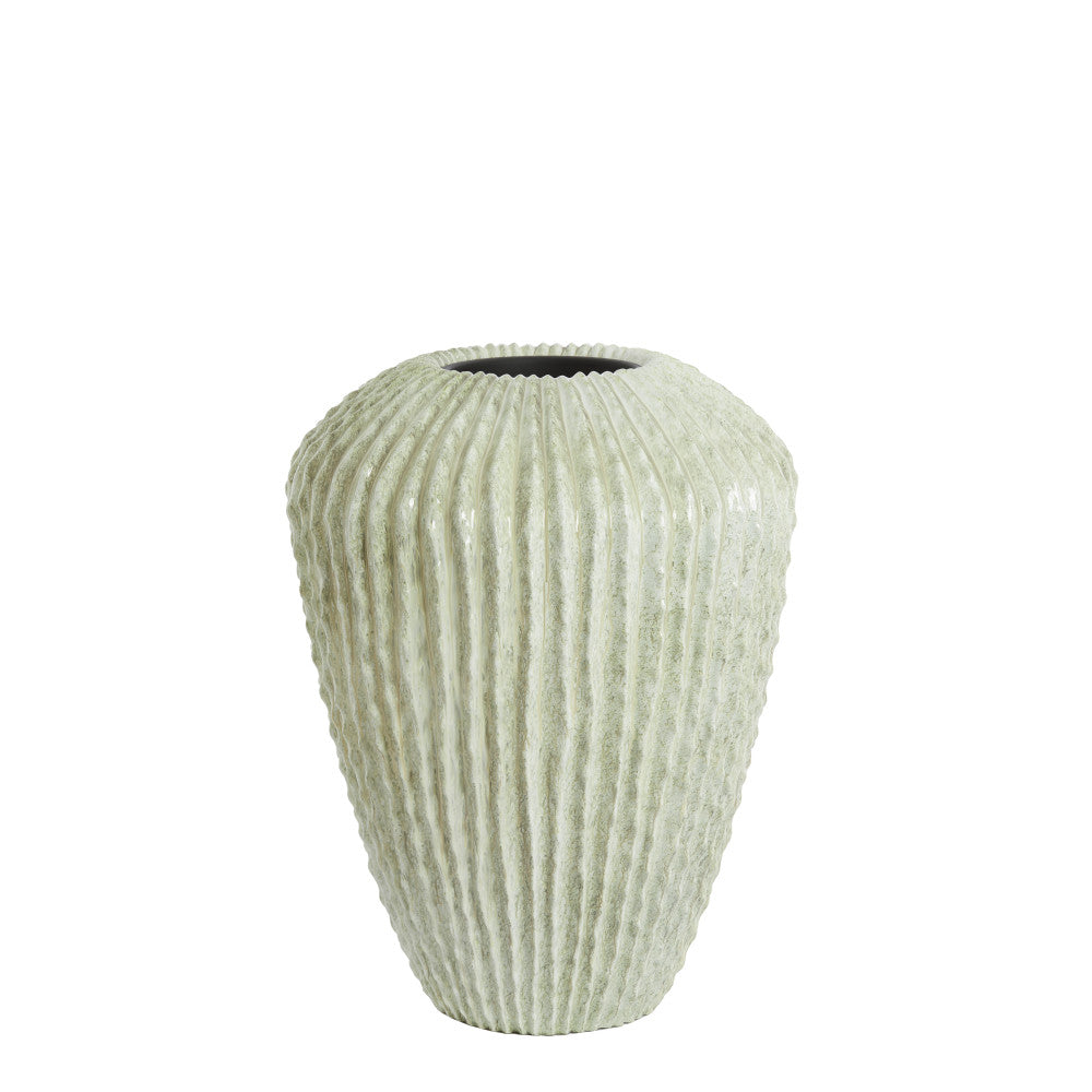 Cacti Shiny Mint Green Vase Deco Light & Living