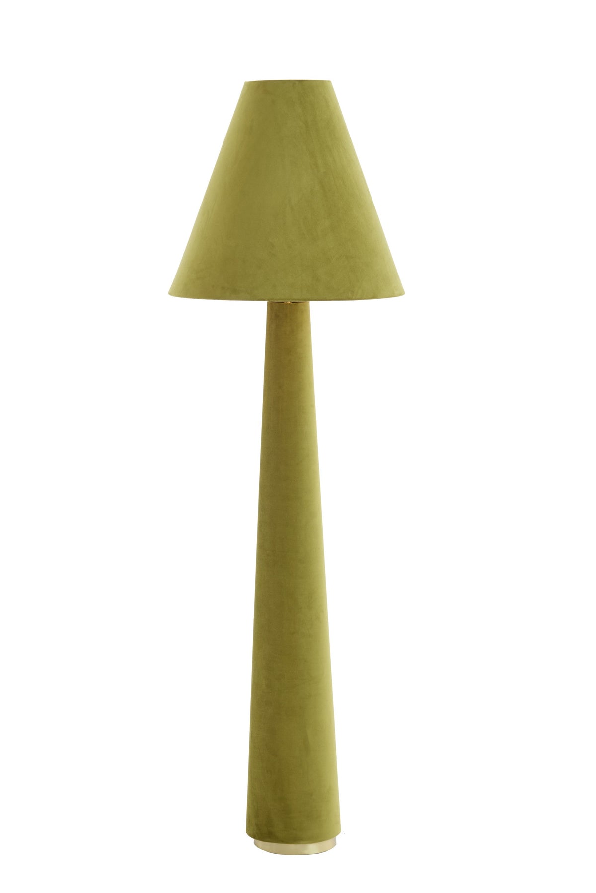 Devia Floor Lamp - Velvet Green Light & Living