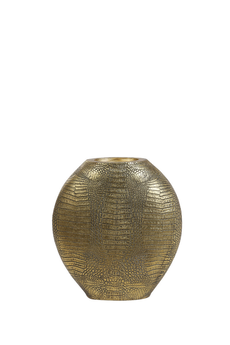 Skeld Antique Bronze Vase Deco Light & Living