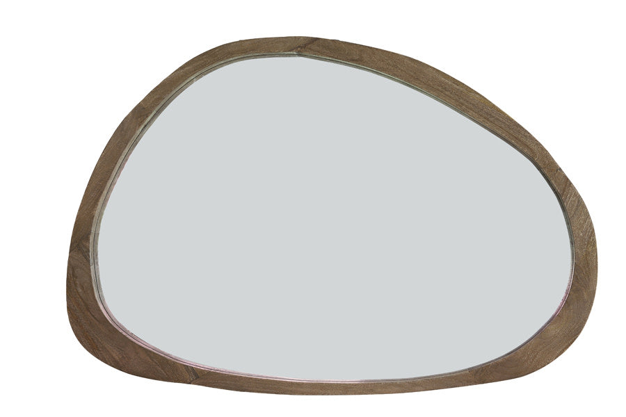 Sonora Matt Dark Brown Mirror - Large Light & Living