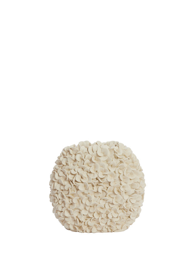Phylia Cream Vase Deco - Extra Small Light & Living