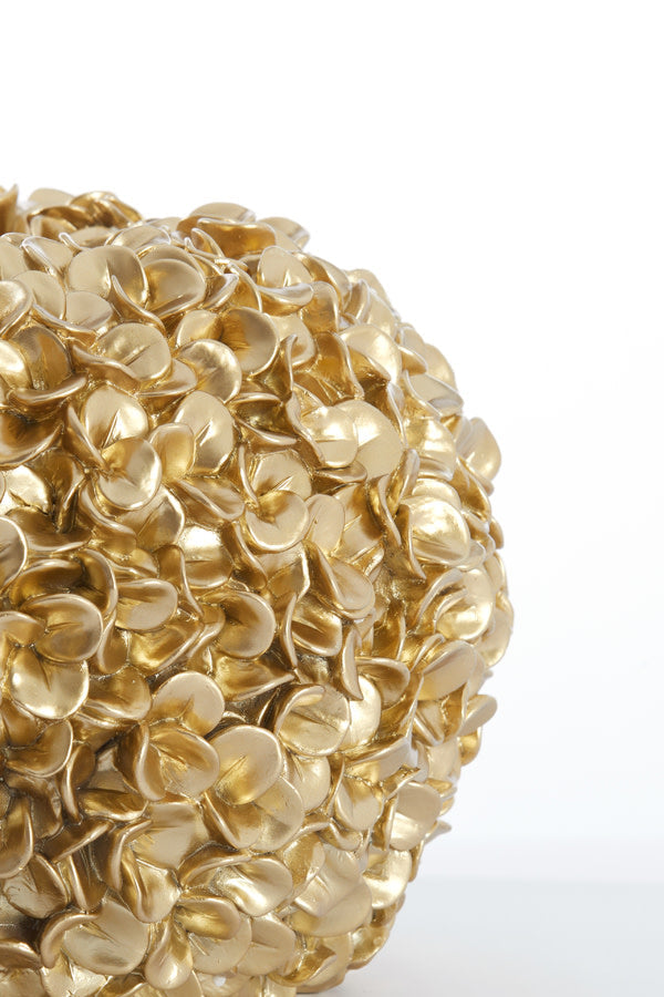 Phylia Gold Vase Deco - Large Light & Living