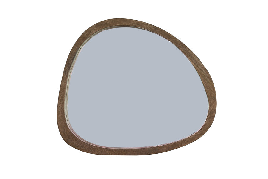 Sonora Matt Dark Brown Mirror - Small Light & Living