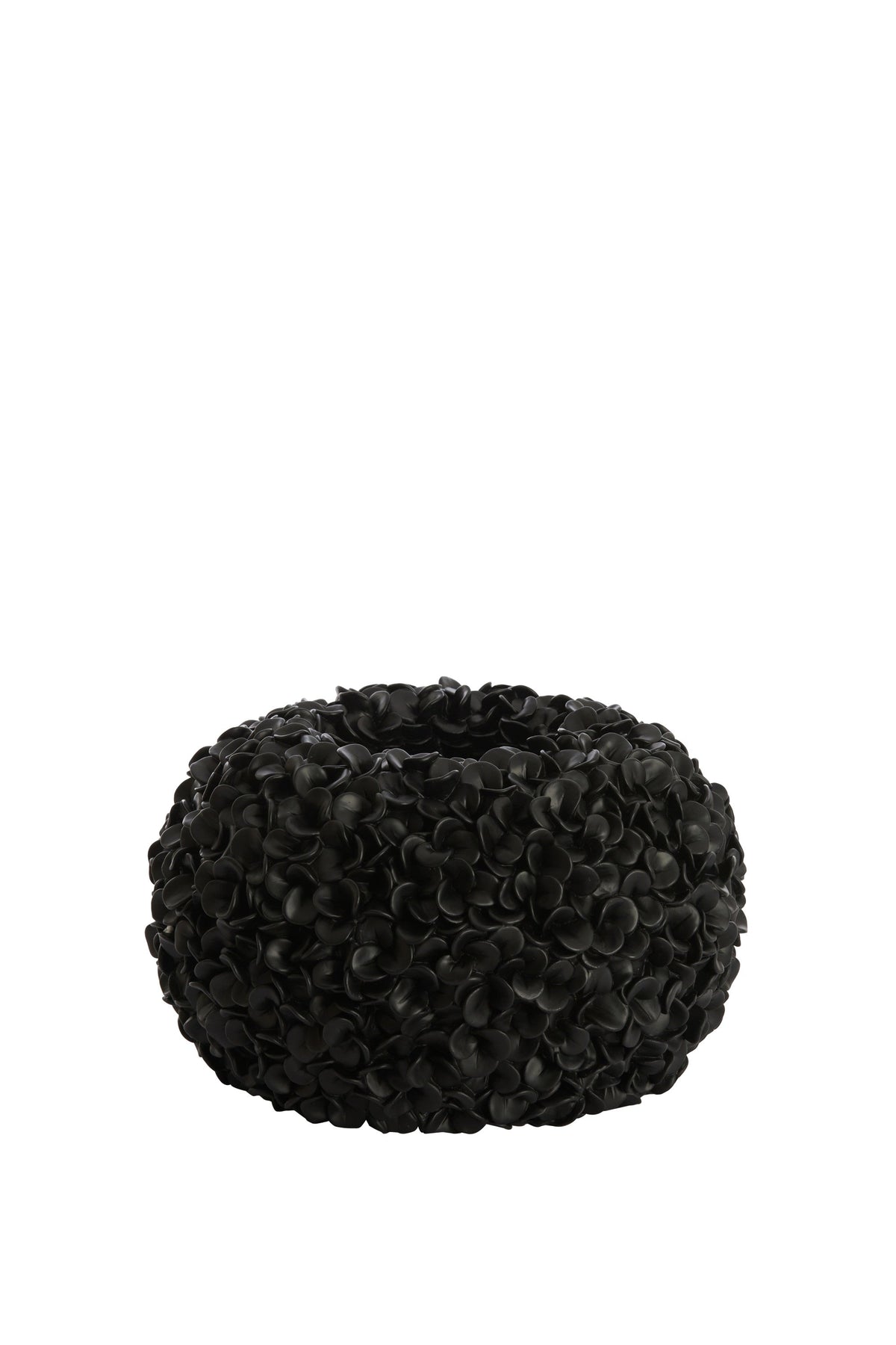 Phylia Matt Black Vase Deco - Large Light & Living