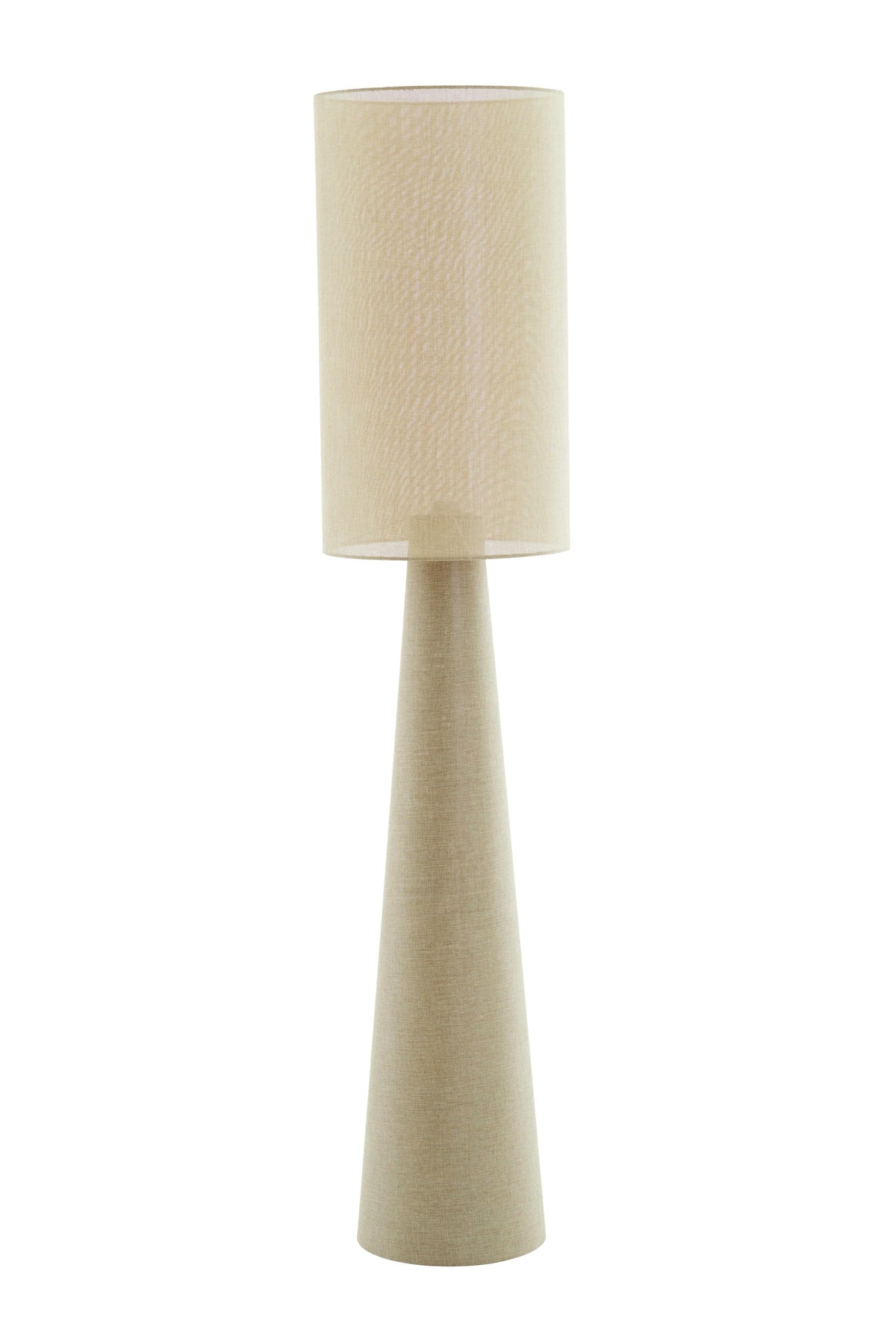 Micky Linen Olive Green Floor Lamp Light & Living
