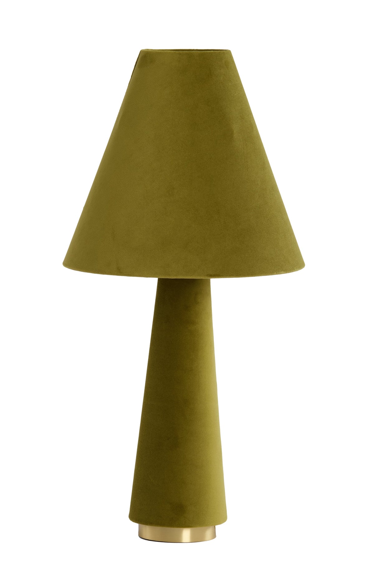 Devia Table Lamp - Velvet Green Light & Living