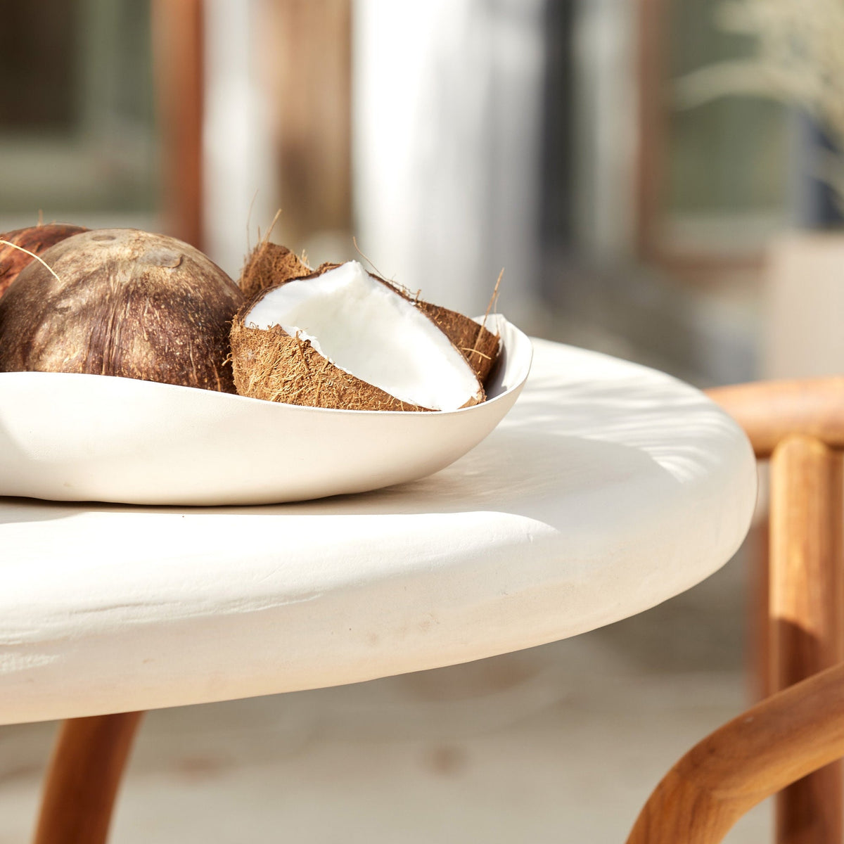 Kulona Cream Dining Table - Cream Light & Living