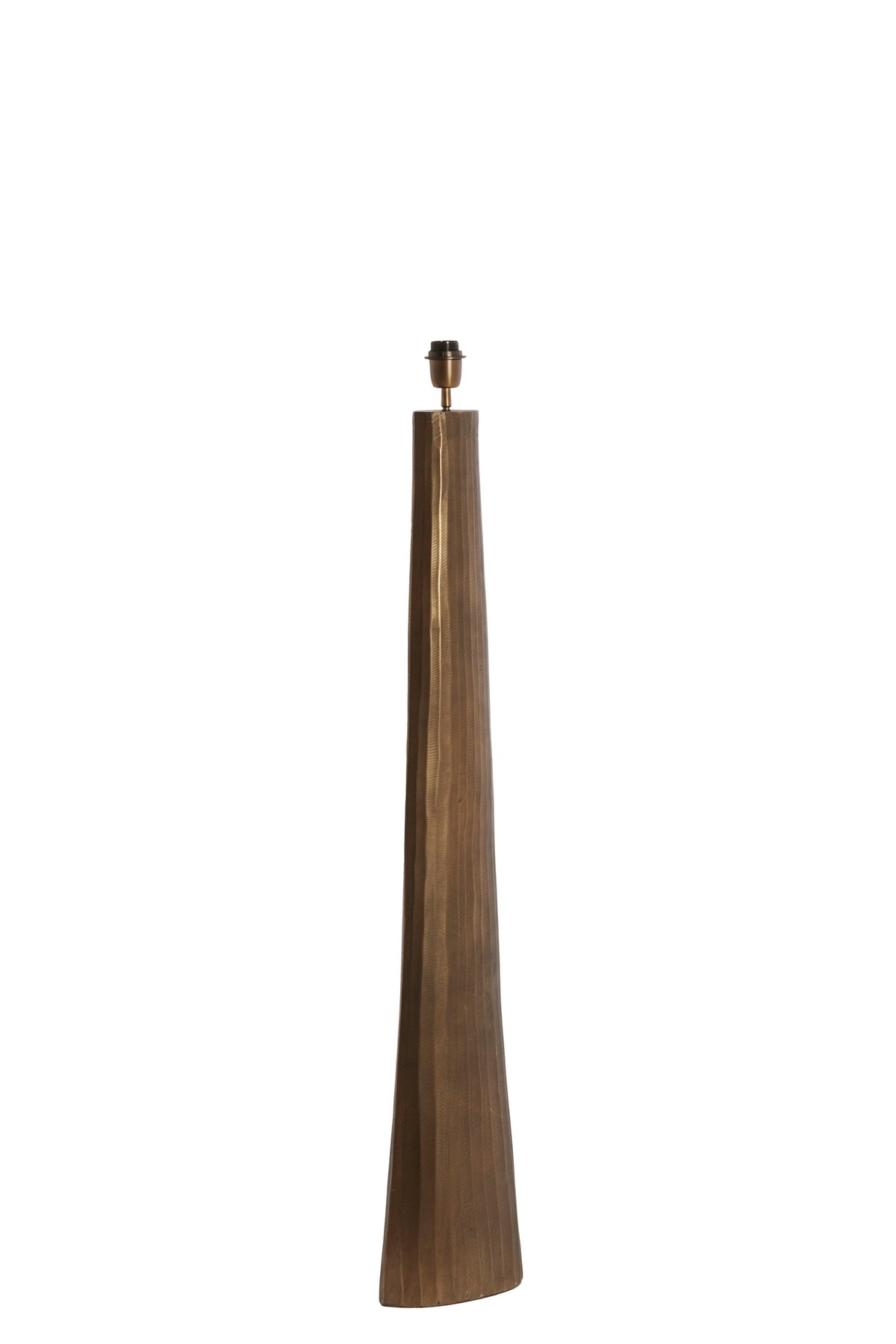 Mijas Dark Brown Bronze Floor Lamp - Small Light & Living