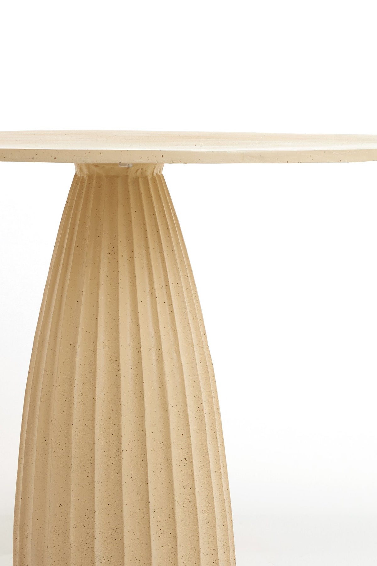 Veglia Matt Sand & Light Brown Spotted Dining Table Light & Living