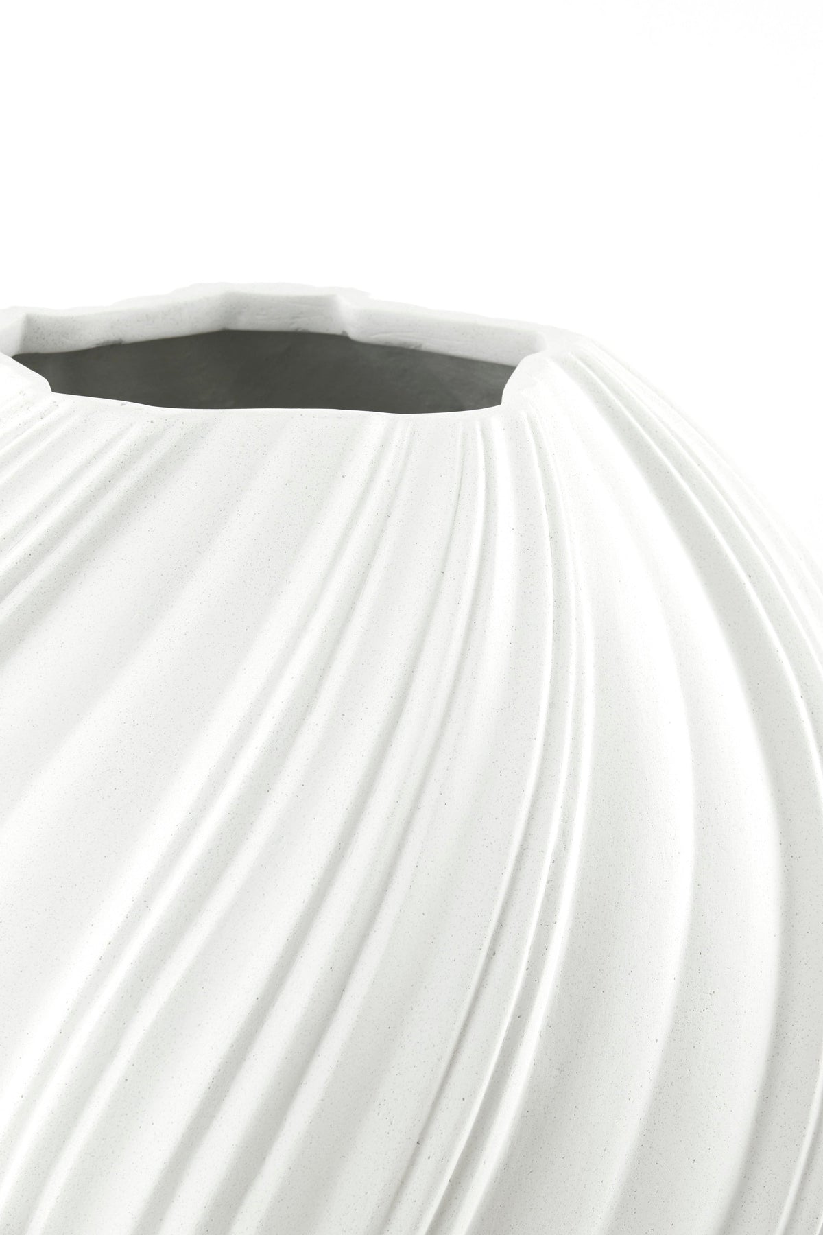Yatung Cream Vase Deco - Large Light & Living