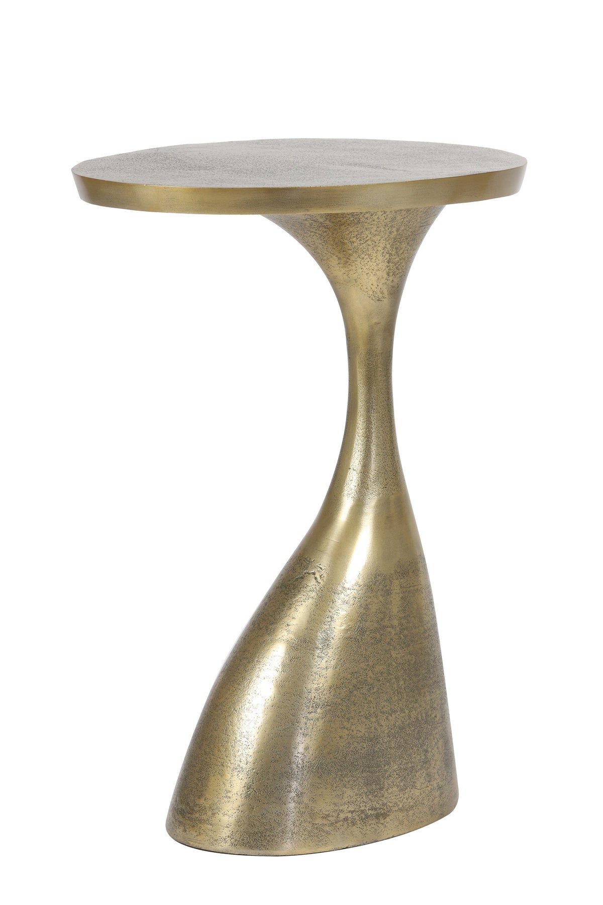 Macau Antique Bronze Side Table - Small Light & Living