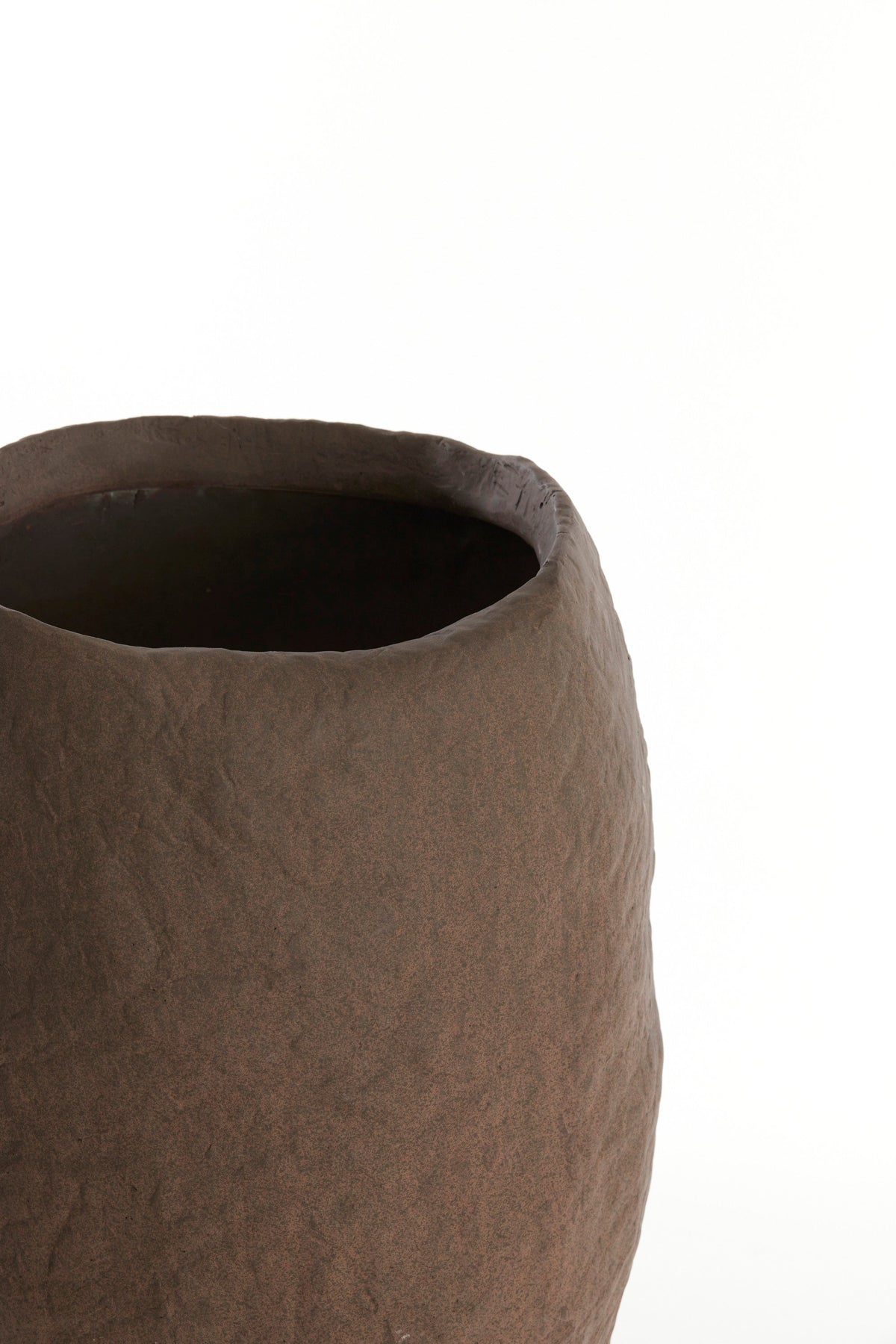 Tingri Brown Vase Deco Light & Living