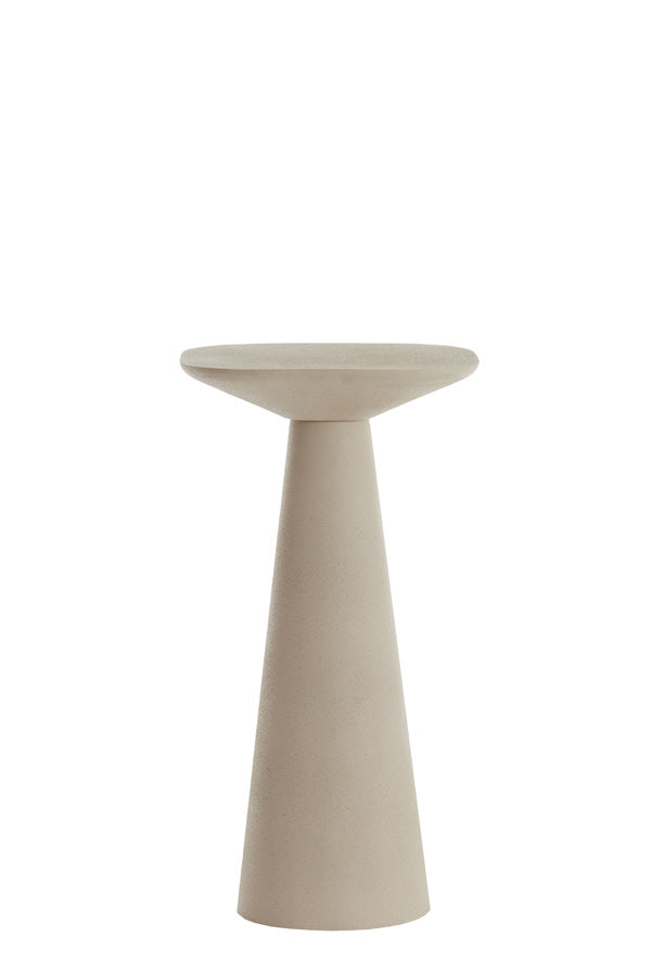 Abala Matt Cream Side Table Light & Living