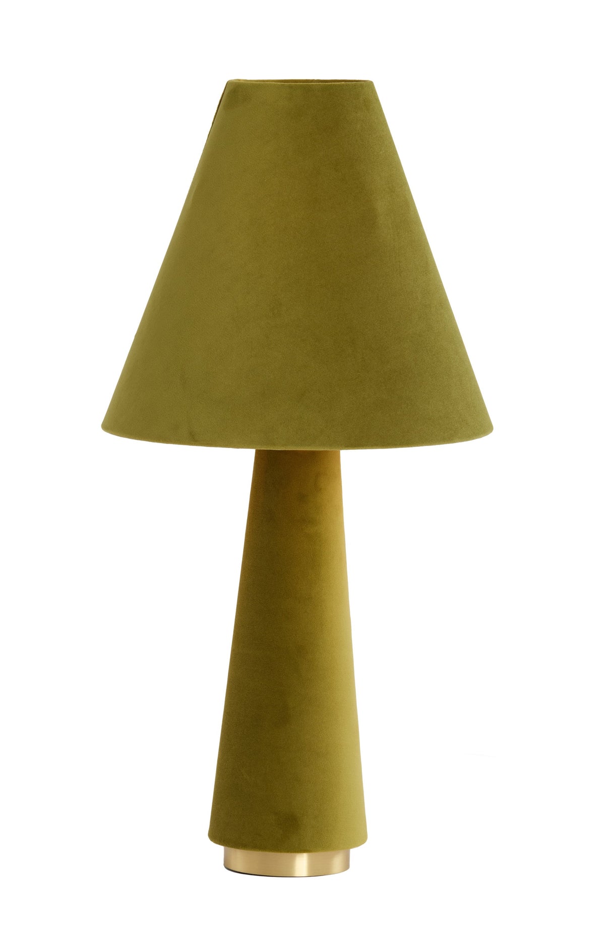 Devia Table Lamp - Velvet Green Light & Living