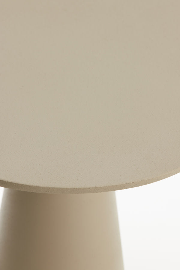 Abala Side Table - Matt Taupe Light & Living