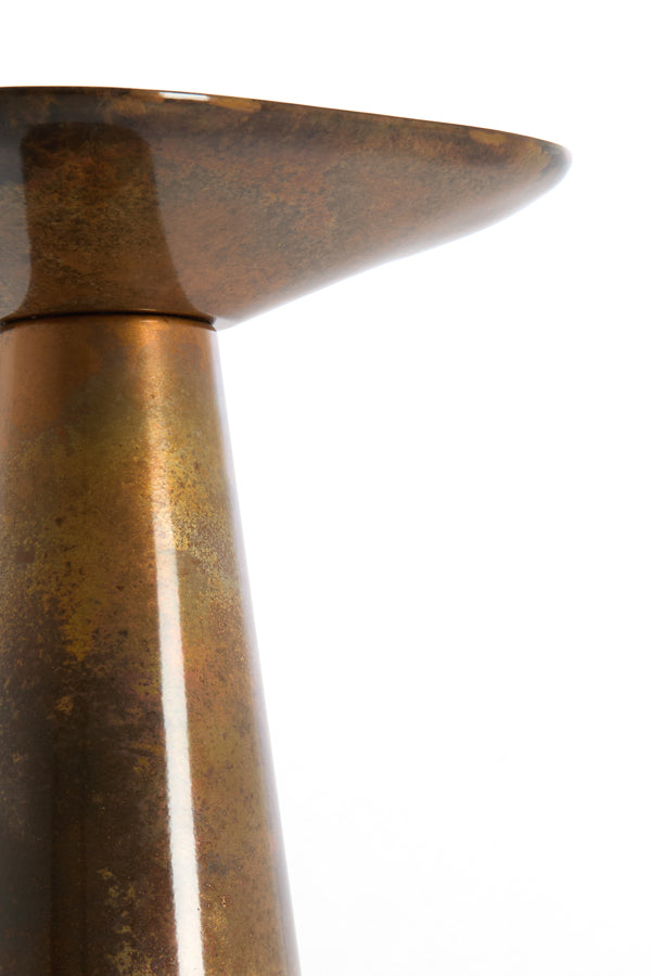 Abala Side Table - Copper-Bronze Light & Living