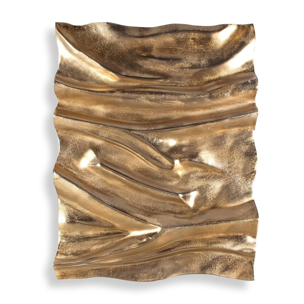 Undulate Outdoor Gold Wall Panel by Uttermost