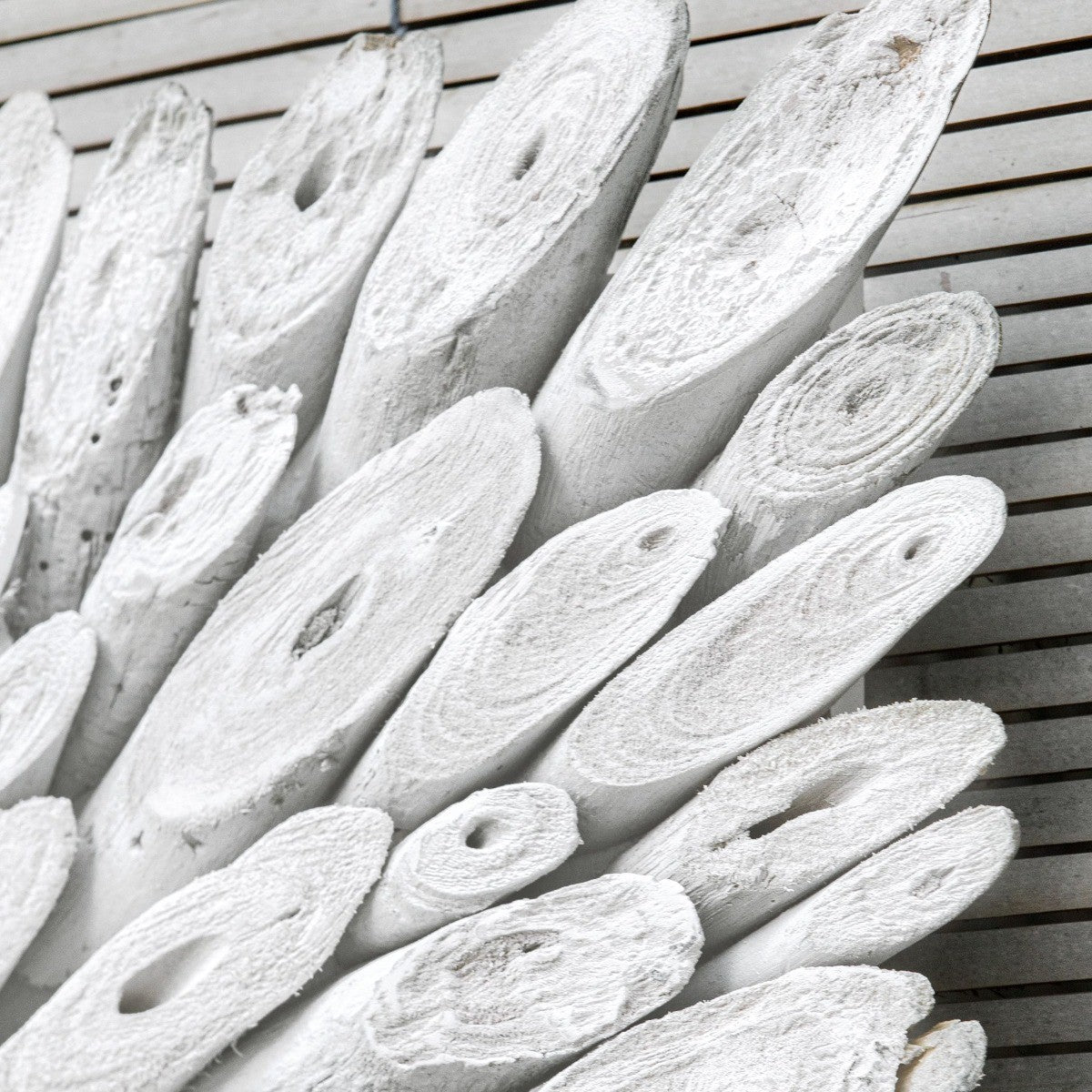 Bahama Wood Whitewashed Wall Decor by Uttermost