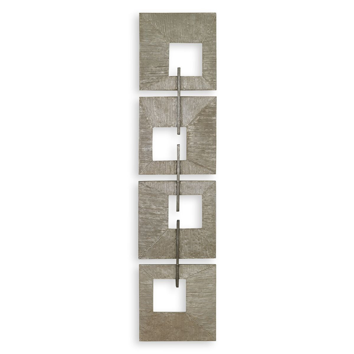 Linked Champagne Metal Wall Decor by Uttermost