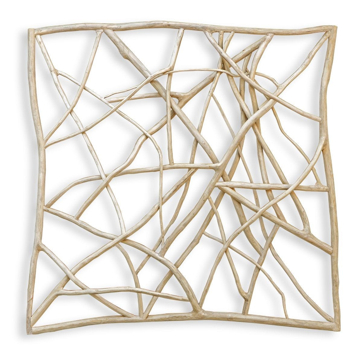 Tangled Up Outdoor Teak Wall Decor by Uttermost