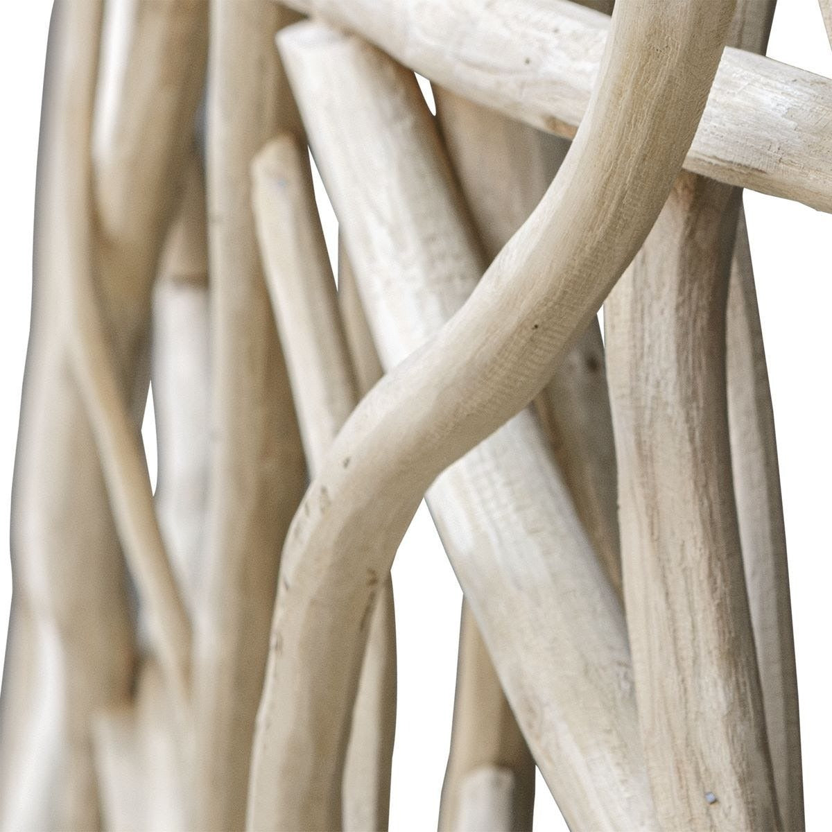 Tangled Up Outdoor Teak Wall Decor by Uttermost