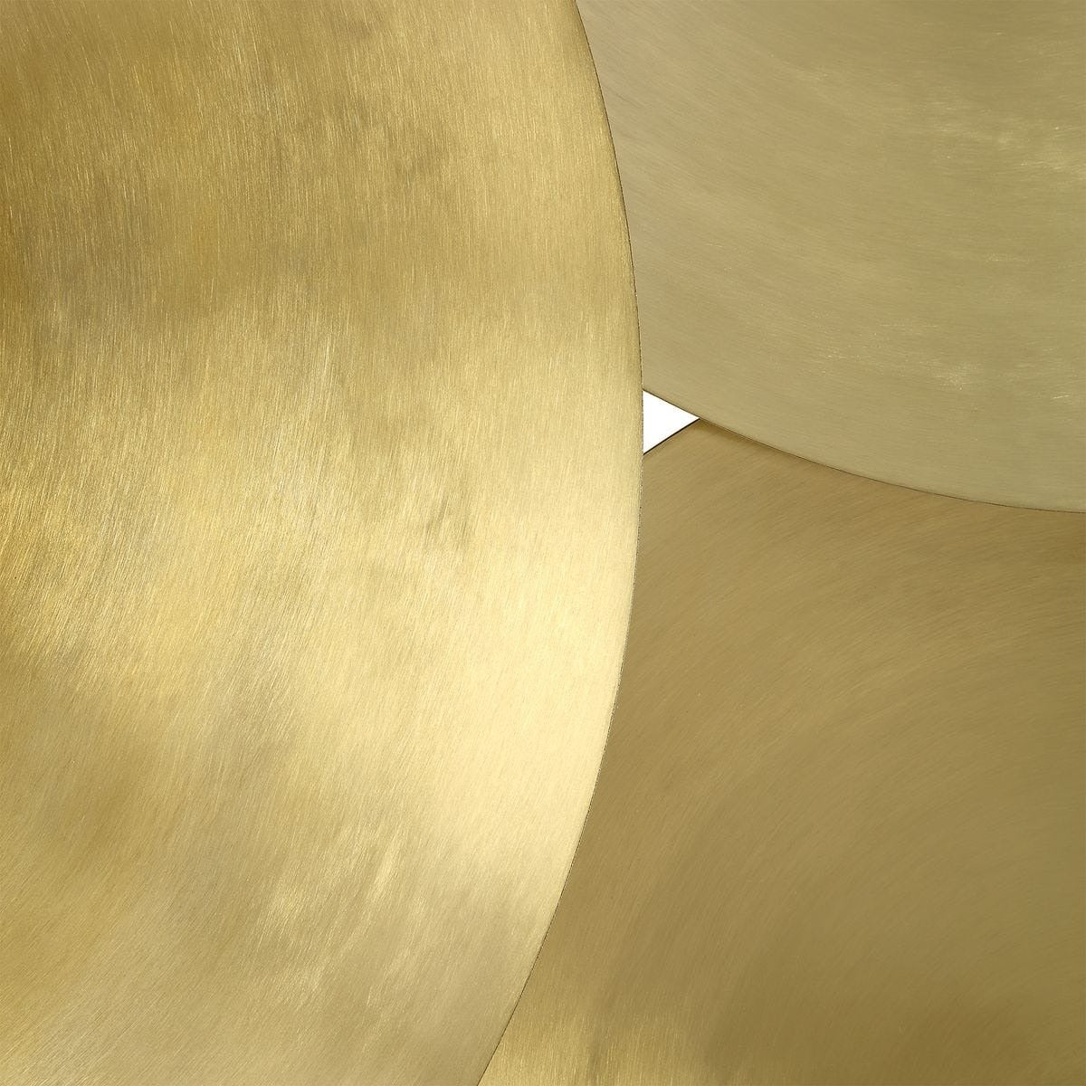 Cymbalic Round Brass Wall Art Set of 3 by Uttermost