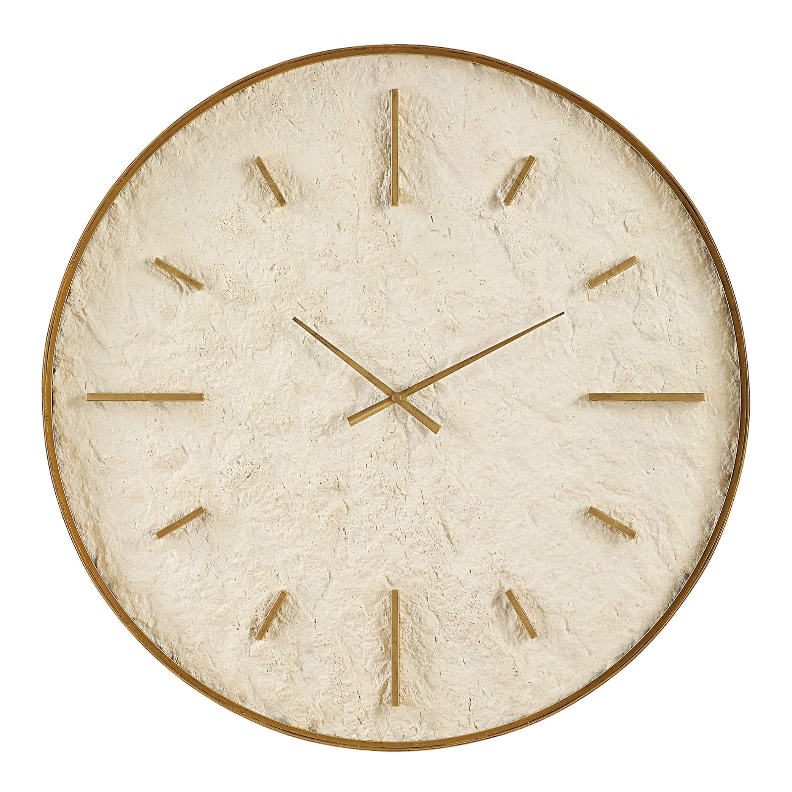 Stone Serenity Clock by Uttermost