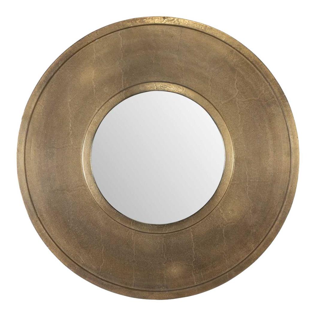 Axel Round Brass Mirror by Uttermost