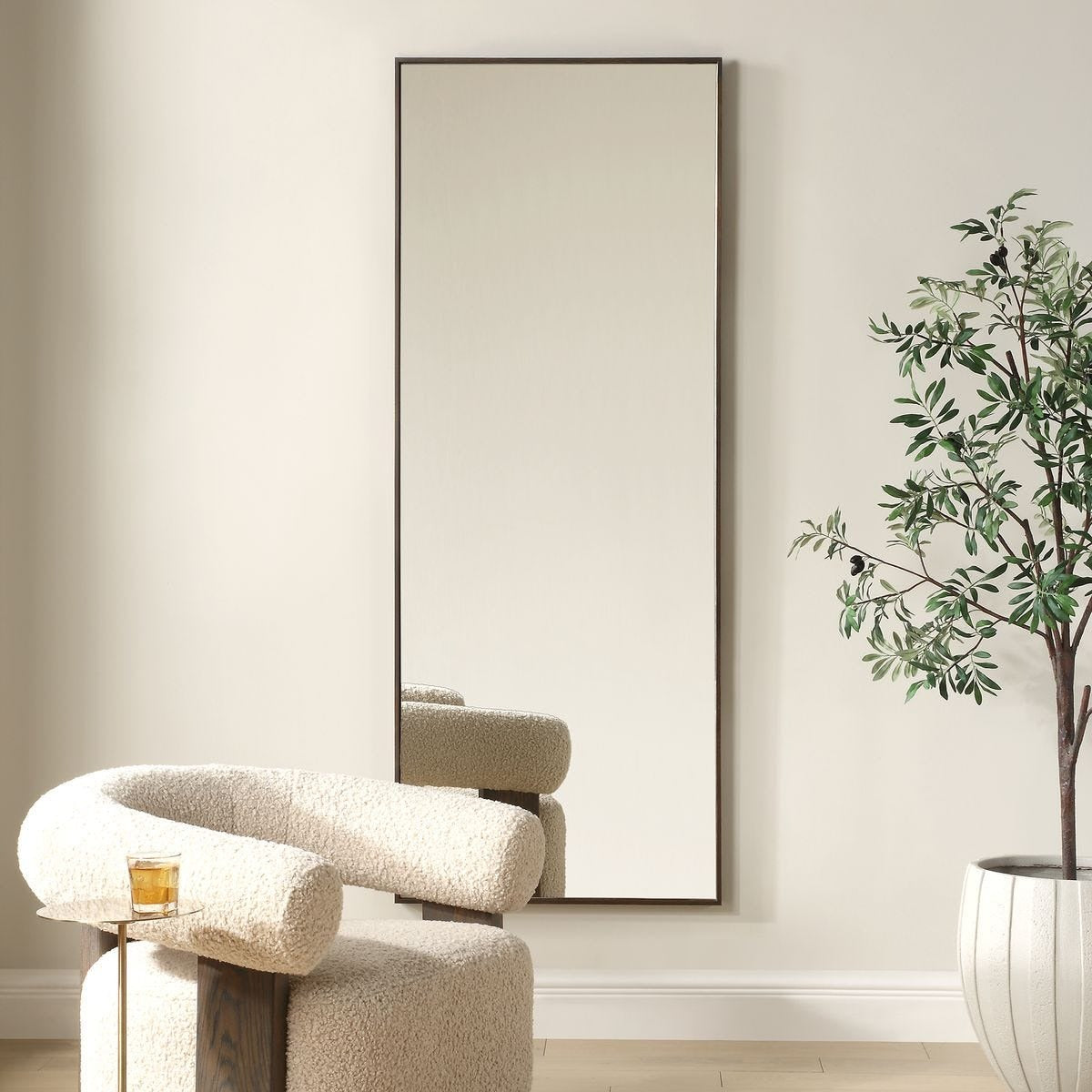 Patterson Bronze Dressing Mirror by Uttermost