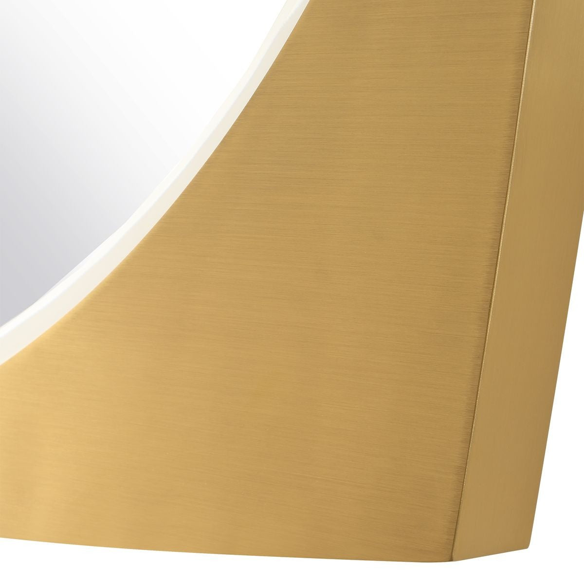 Neilia Round Brass Mirror by Uttermost