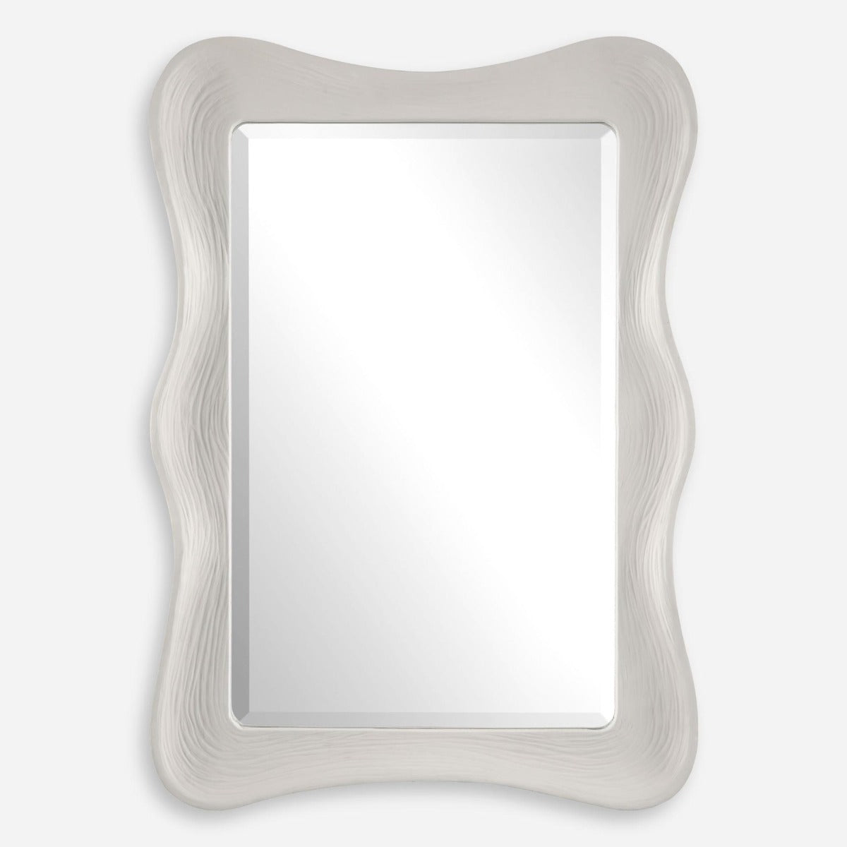 Whitehaven Wavy Rectangle Mirror by Uttermost