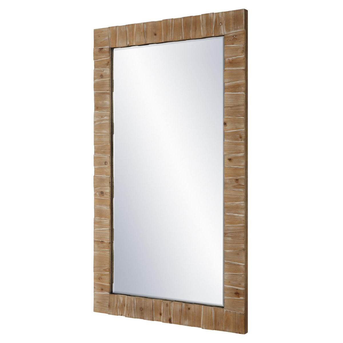 Ayanna Gray Washed Wood Mirror by Uttermost