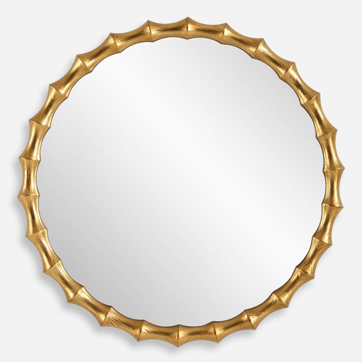 Nacala Round Gold Mirror by Uttermost
