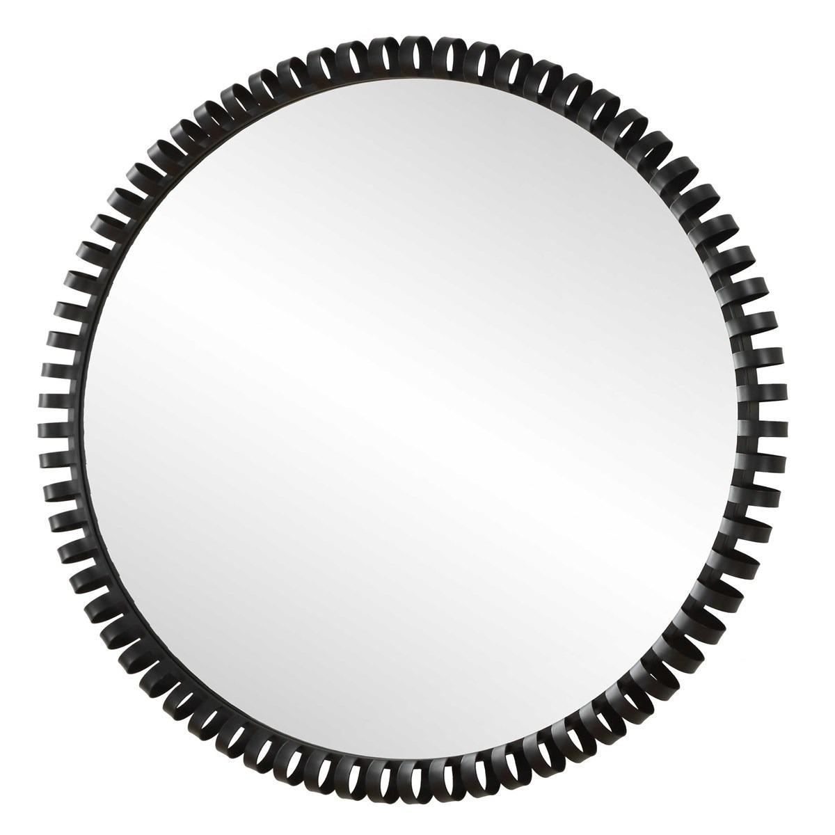 Corona Modern Round Mirror by Uttermost