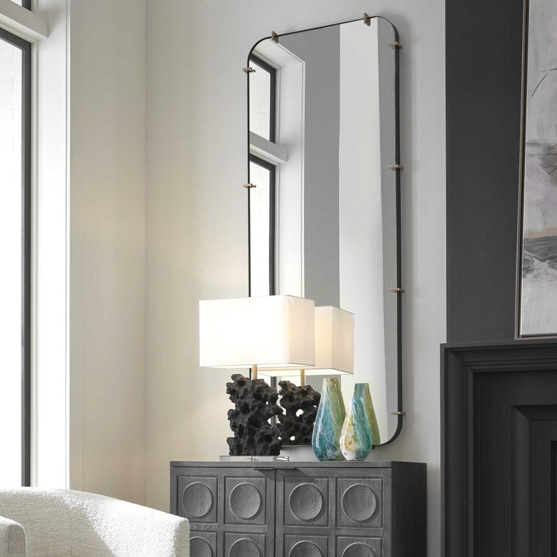 Pali Industrial Dressing Mirror by Uttermost