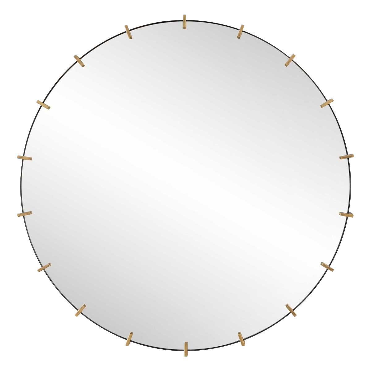 Pali Industrial Round Mirror by Uttermost