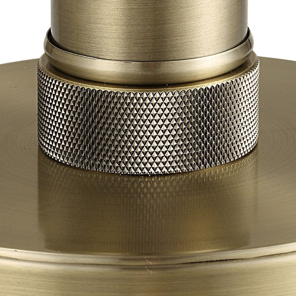 Charles Table Lamp in Antique Brass by Keiichi