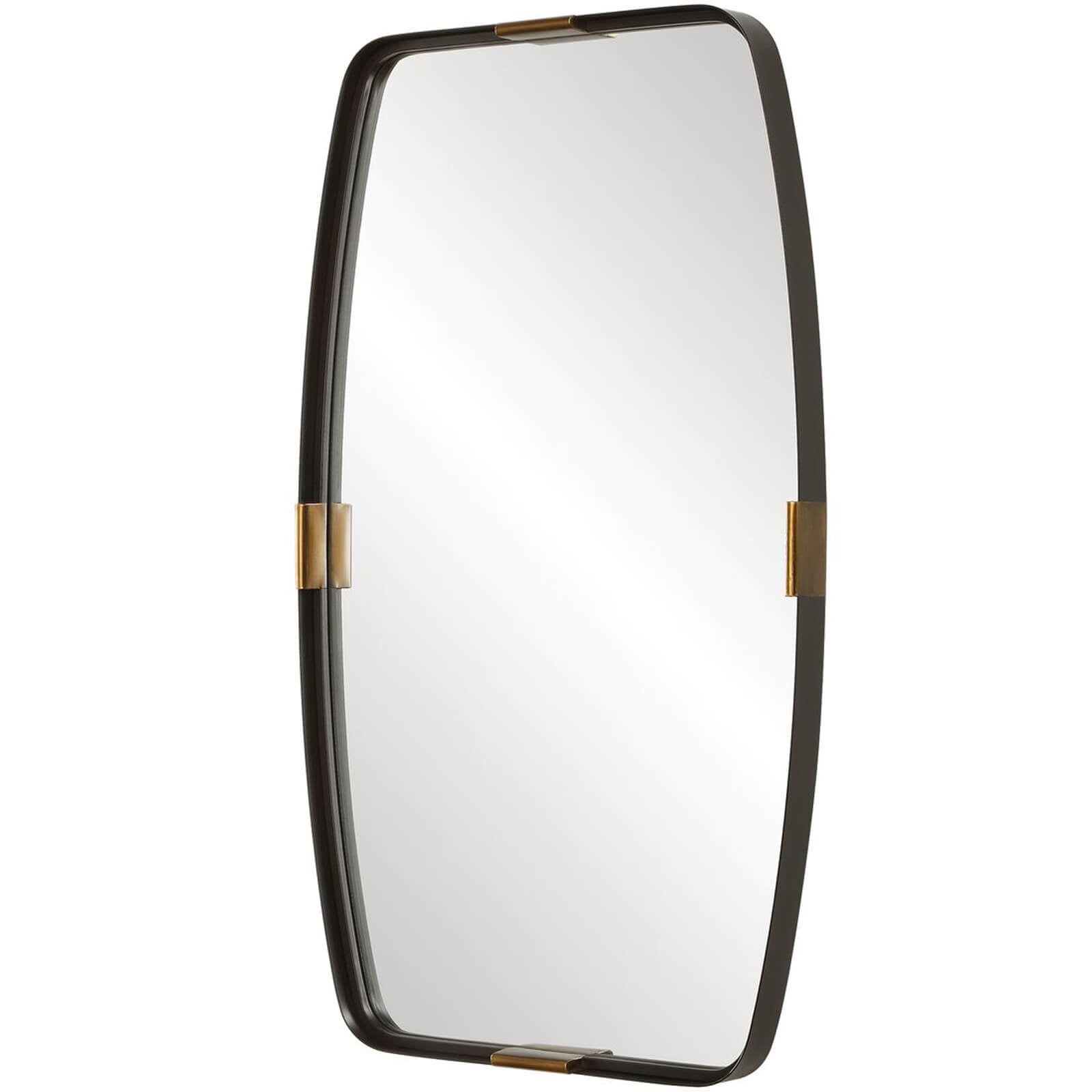 Draken Mirror in Dark Bronze and Gold by Keiichi