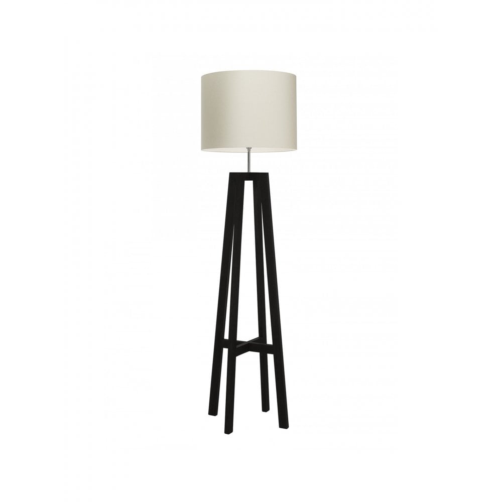 Tripod Wenge Floor Lamp by Heathfield & Co