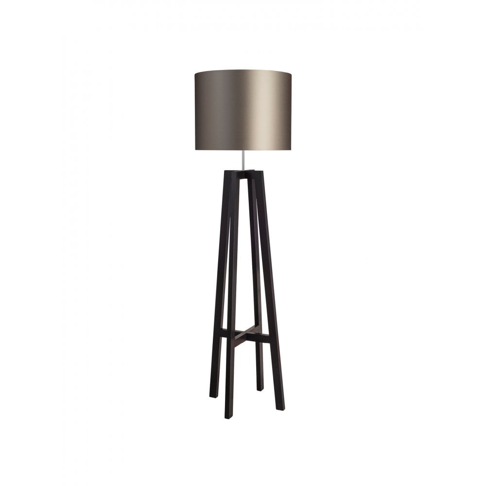 Tripod Wenge Floor Lamp by Heathfield & Co