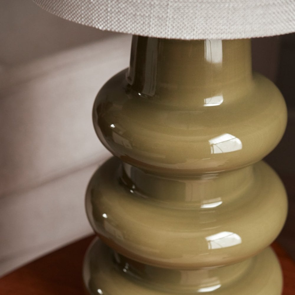 Lila Olive Table Lamp by Heathfield & Co