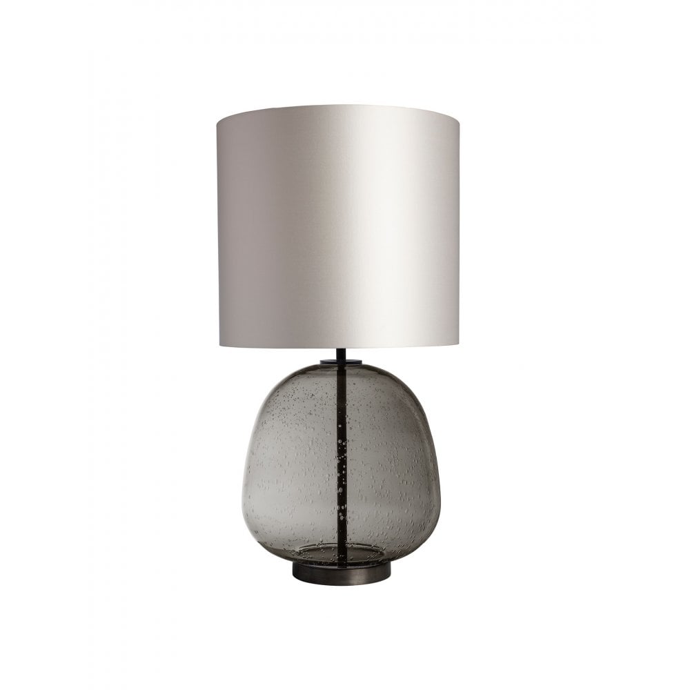 Isla Smoke Table Lamp by Heathfield & Co