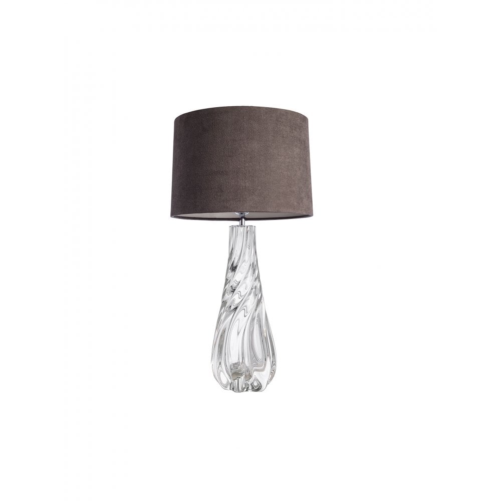 Naiad Clear Table Lamp by Heathfield & Co