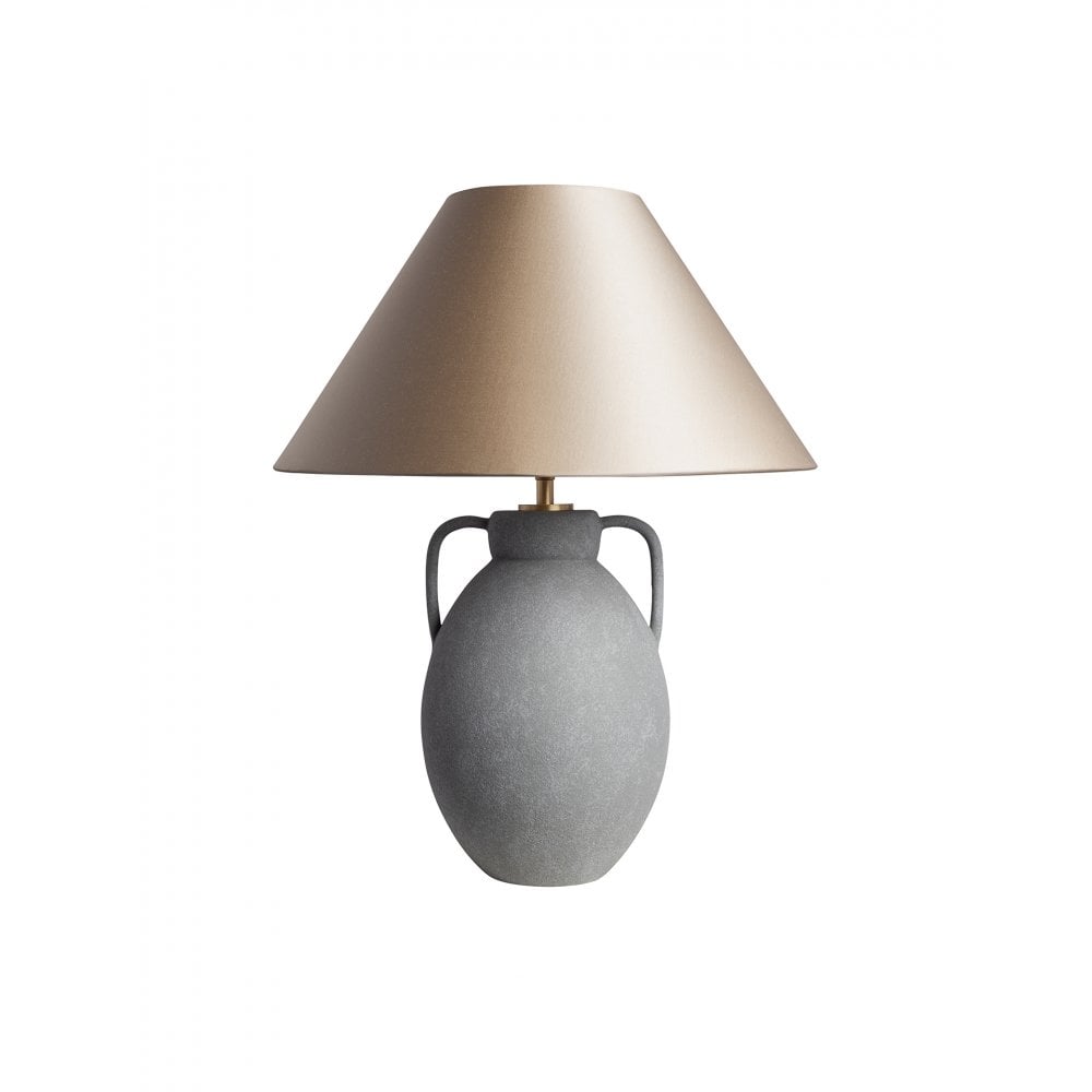 Ava Charcoal Table Lamp by Heathfield & Co
