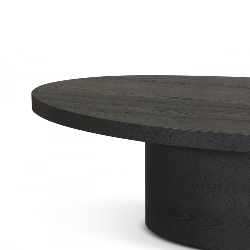 Lugano Dark Oak Wood Coffee Table by Berkeley Designs