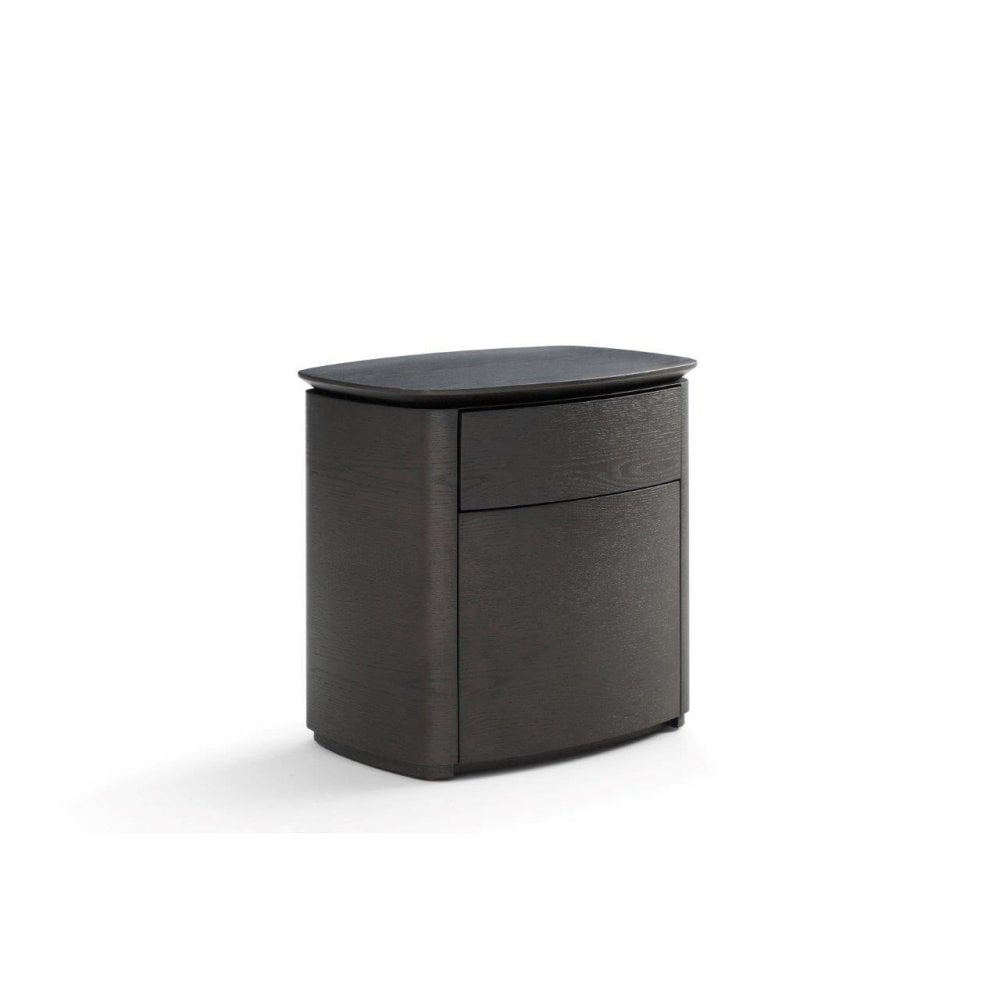 Blade Smoke Oak Bedside Table by Tommy Franks