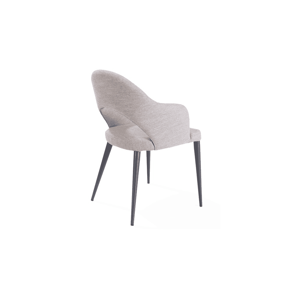 Jiva Dining Chair Light Grey by Tommy Franks