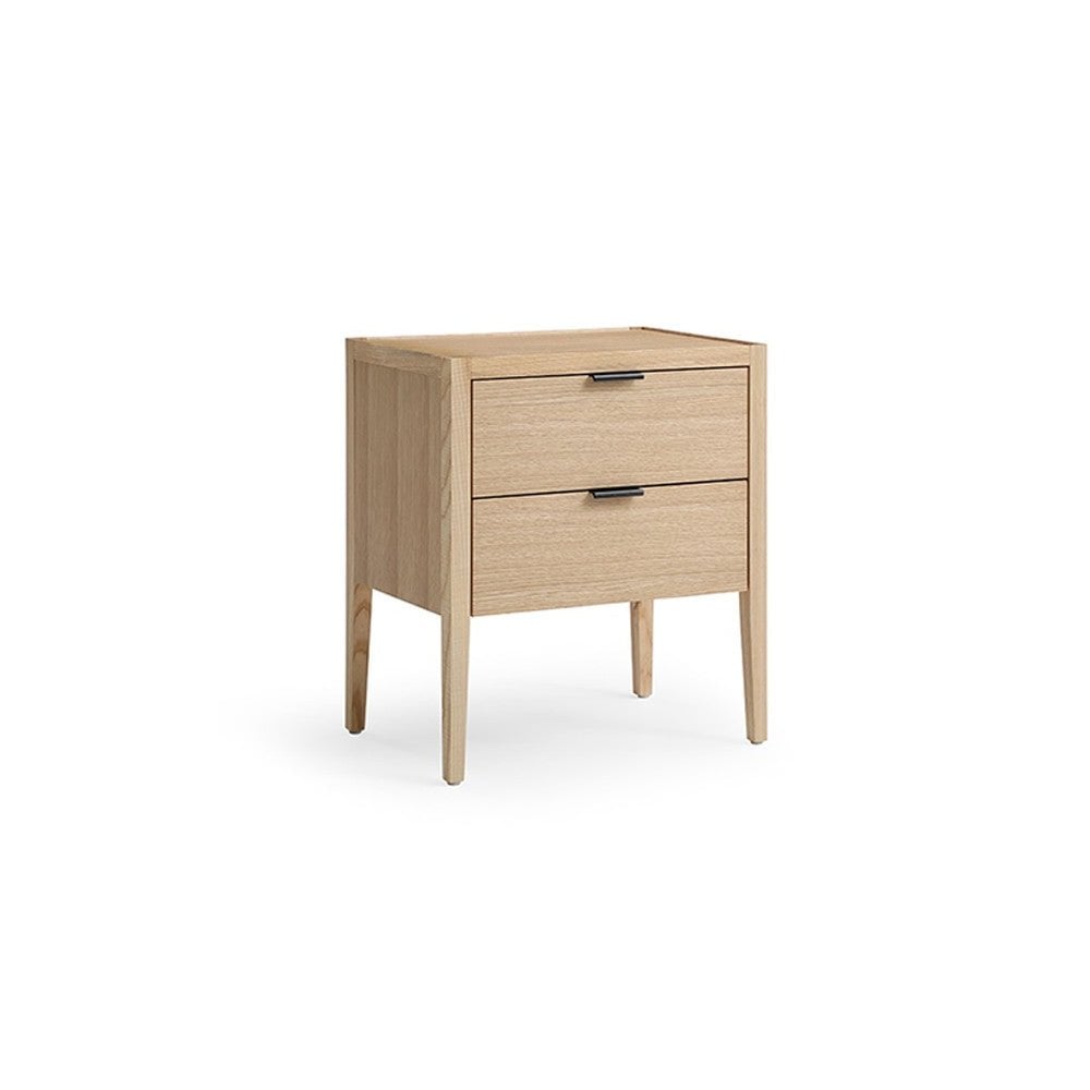 Grafiato Bedside Table - Two Drawer by Tommy Franks